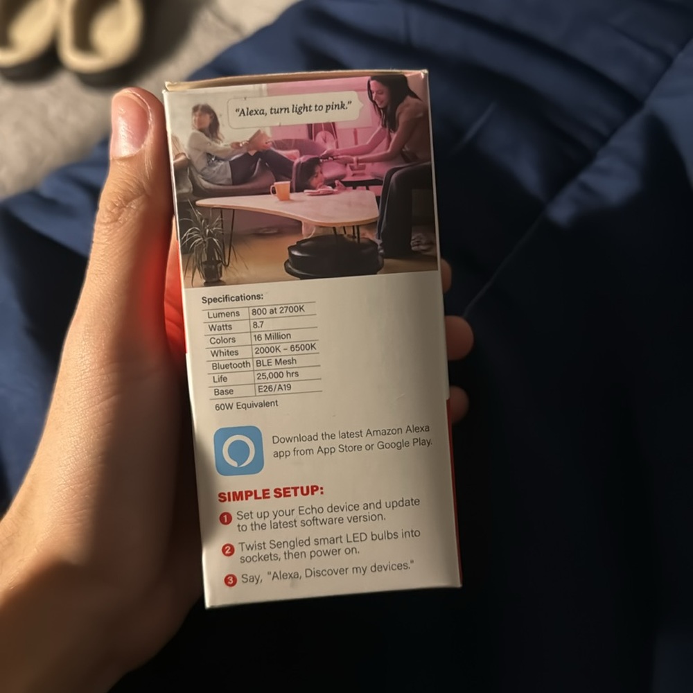 Bluetooth LED Lightbulb - Picture 2 of 3